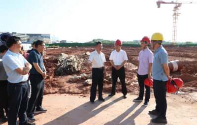 陈水连调度赣州综保区项目建设工作