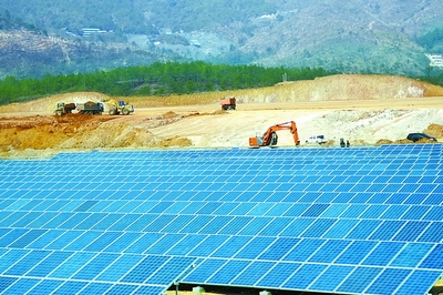 福建龙岩最大30兆瓦光伏发电项目落户长汀县 - solarbe索比太阳能光伏网